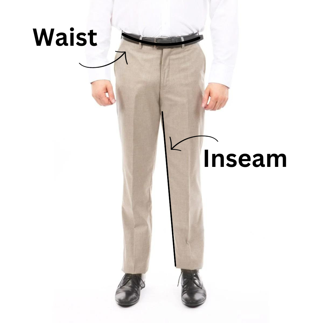 How do I measure my inseam and waist? – CCO Menswear FAQ's